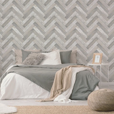 rustic parquet natural gold wallpaper
