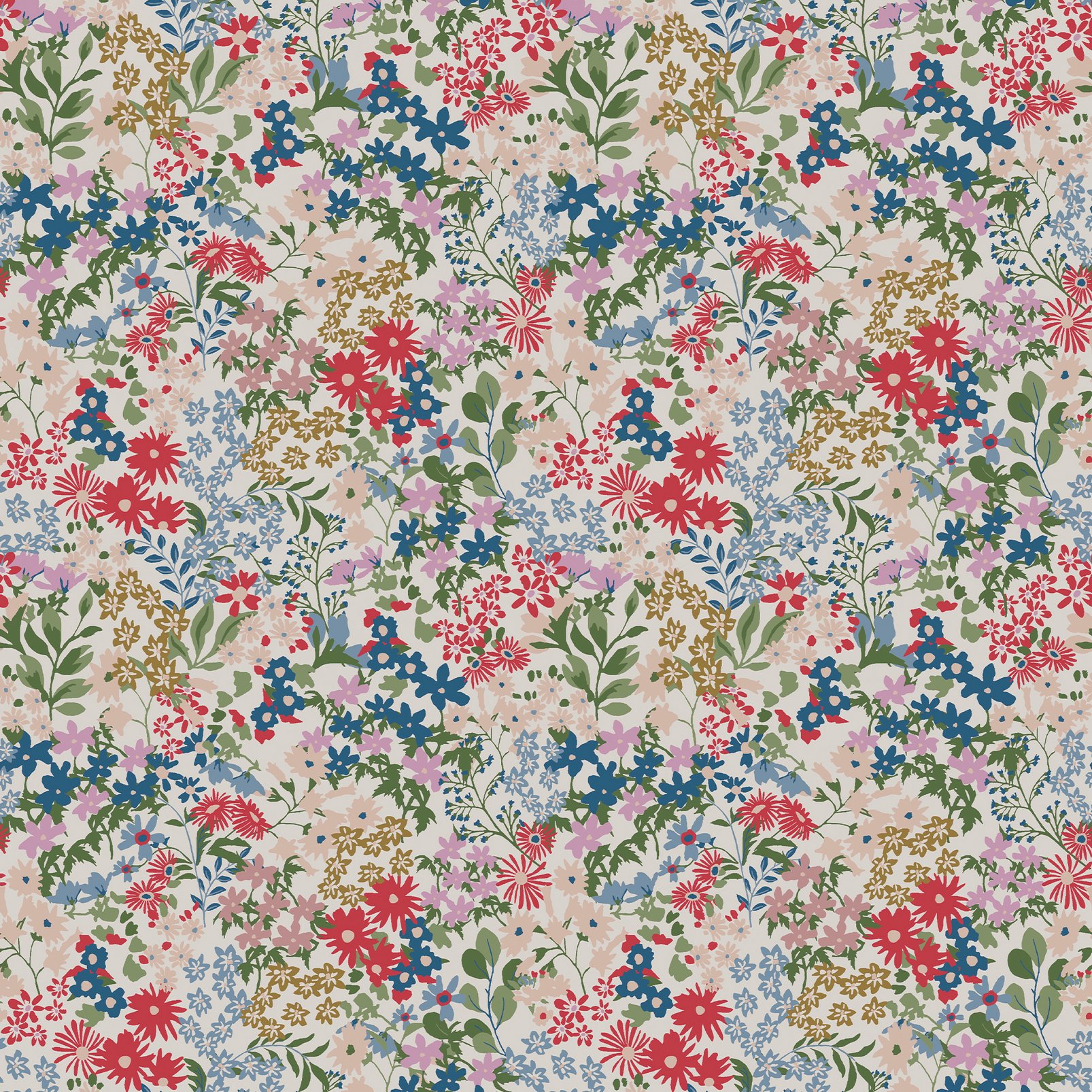 Joules Sanders Ditsy Creme Wallpaper