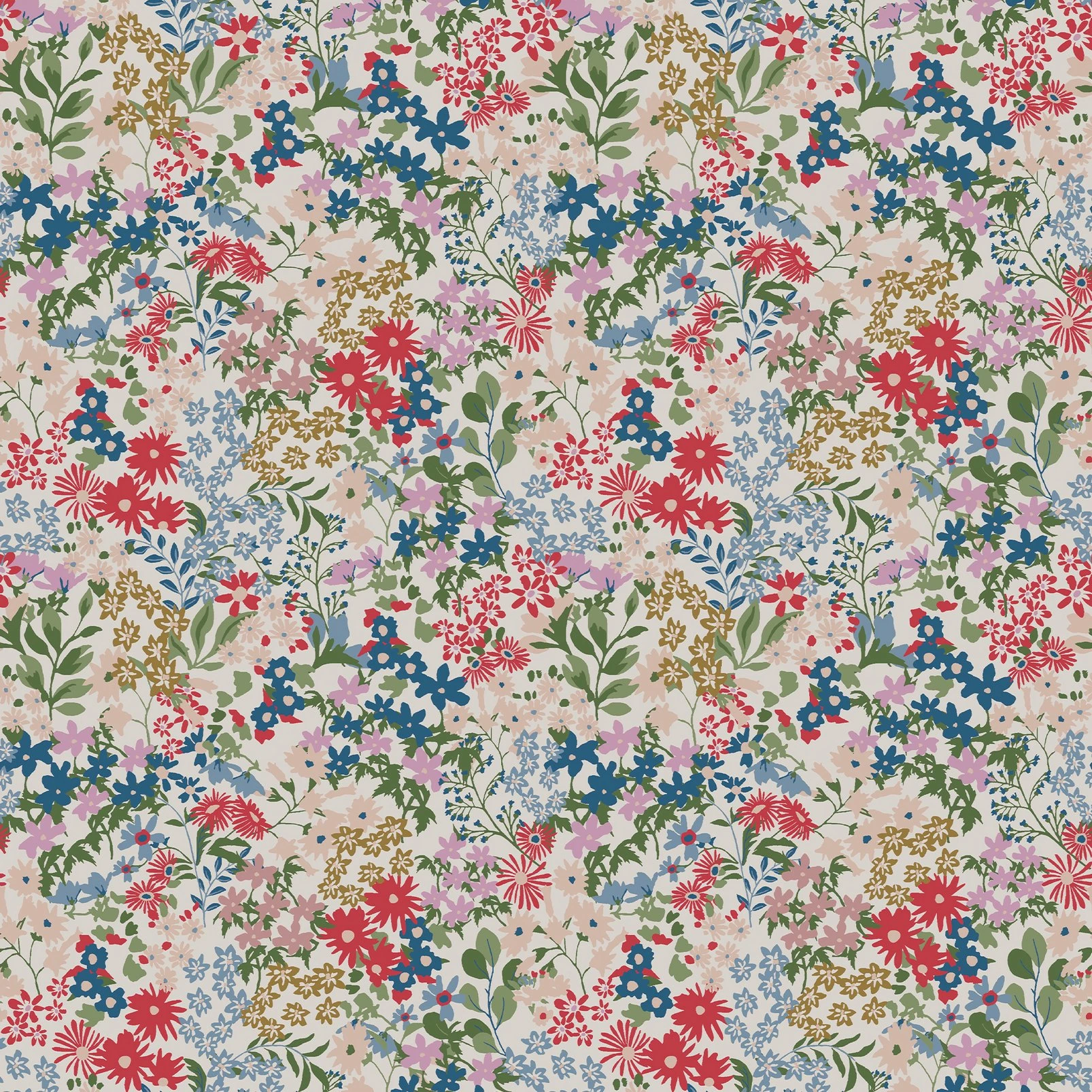 Joules Sanders Ditsy Creme Wallpaper