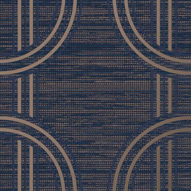 Indulgent Geo Sapphire Wallpaper