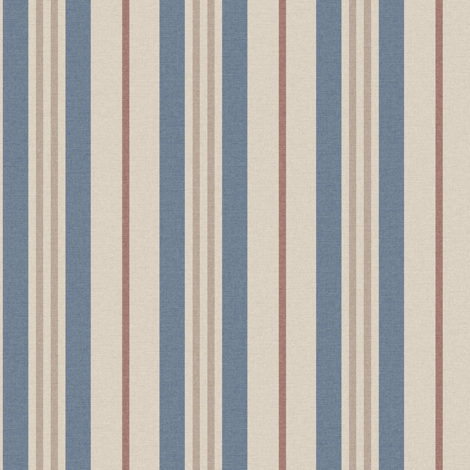 Joules Grove Stripe Pink & Blue Wallpaper