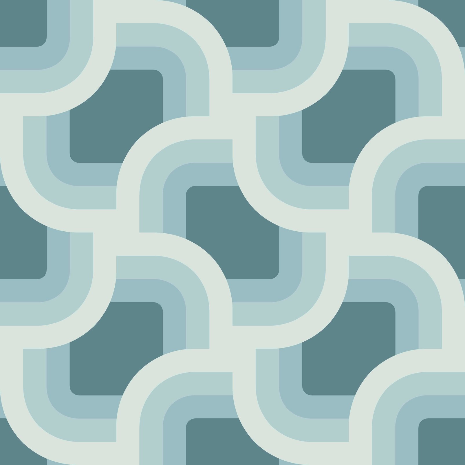 Nicole Miller Retro Geo Peel & Stick Spa Wallpaper