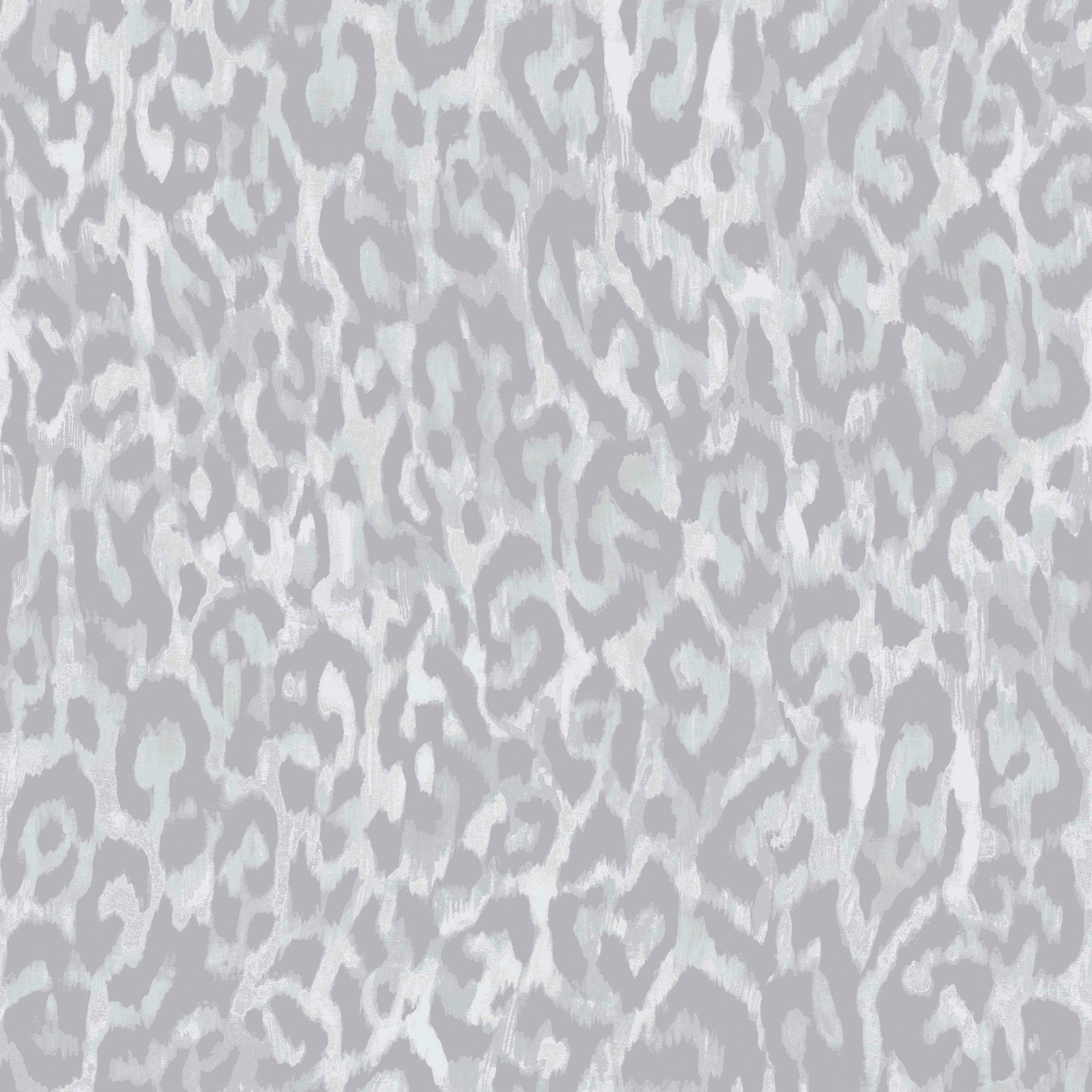 Nicole Miller Laid Back Leopard Peel & Stick Oyster Wallpaper