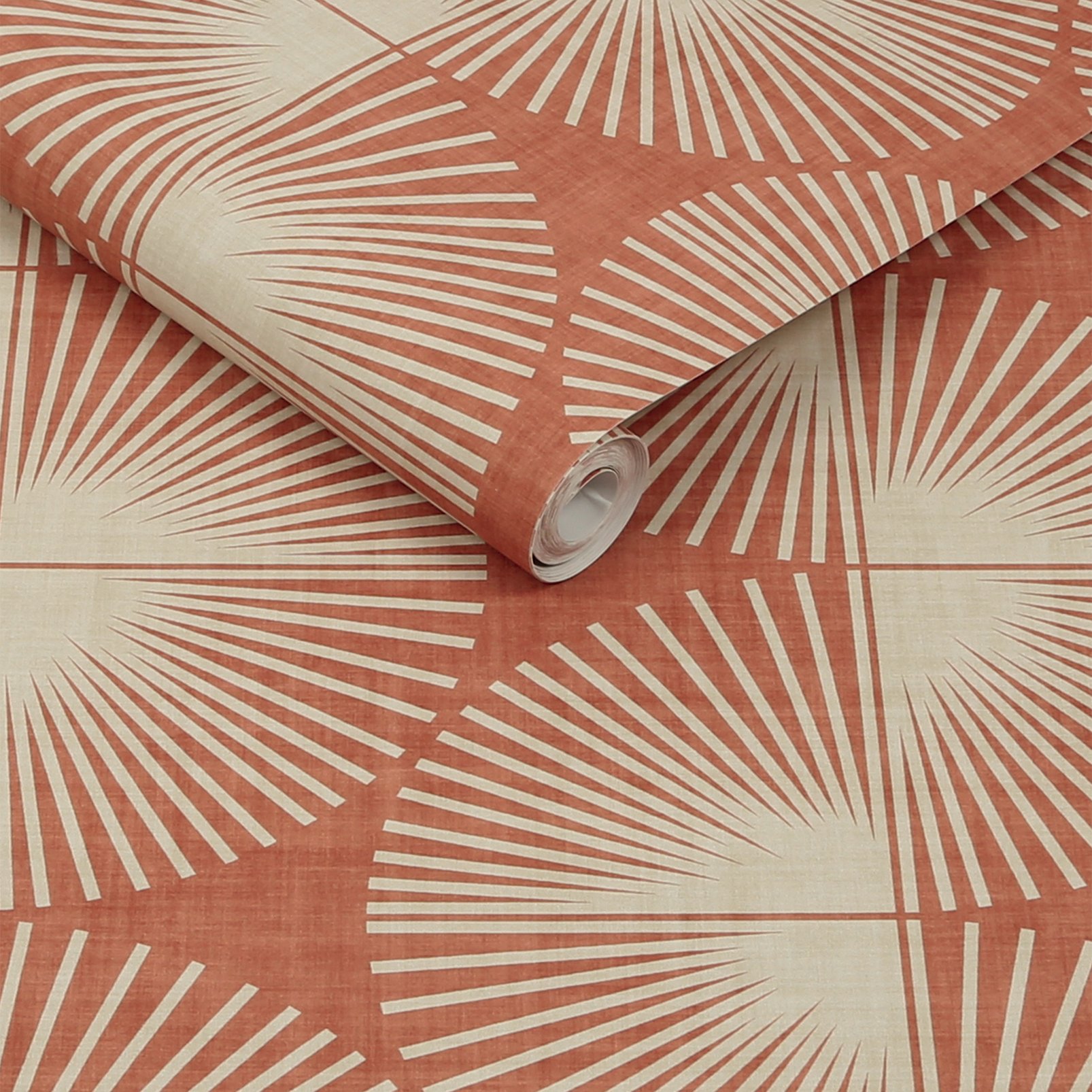 Nicole Miller Kendall Geo Peel & Stick Clay Wallpaper