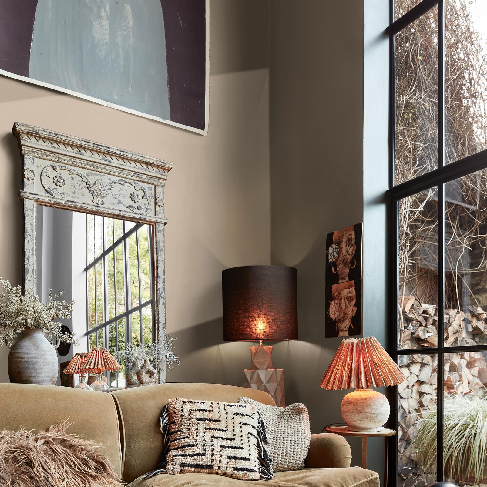 Abigail Ahern Woven Burlap Paint