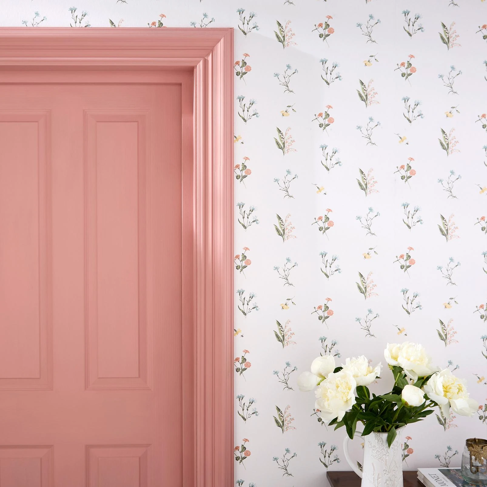Laura Ashley Cornflower Multi Wallpaper