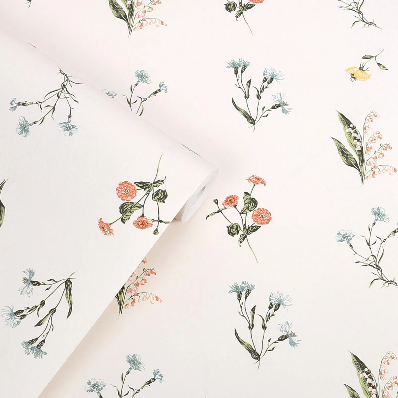 Laura Ashley Cornflower Multi Wallpaper