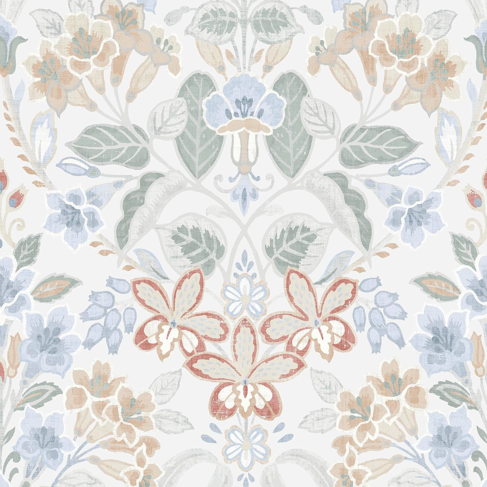 Laura Ashley Cassia Multi Wallpaper