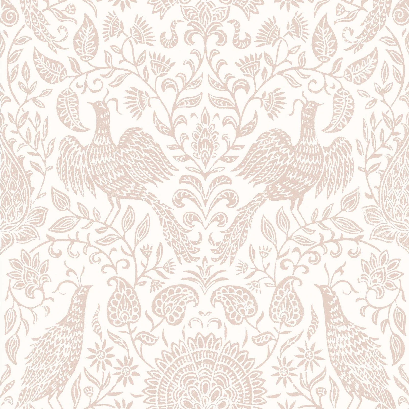 Wren Pink Wallpaper